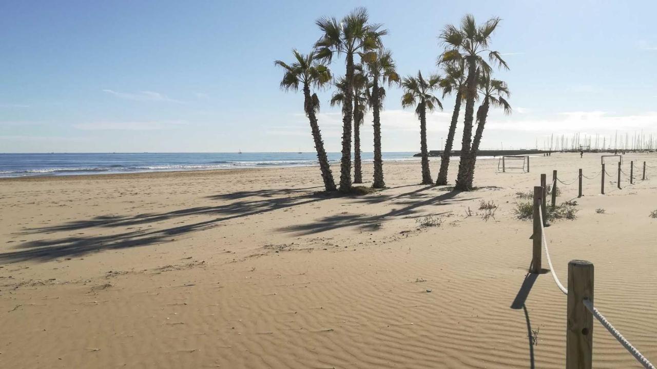 Playa De Canet, Gran Terraza Valencia Buitenkant foto